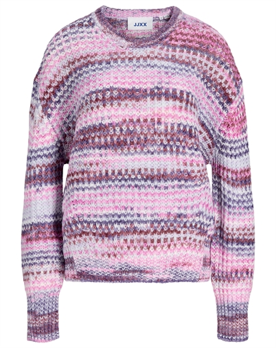 JJXX - JXSimone Space Dye Strik - Purple Rose